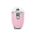 Pikkukuva 2 / 4: Sitrusprässare - SMEG - CJF11PKEU - 70 Watt - Tiputtamaton kaatokahva - Tritan Renew Rosa