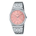 Miniatyrbillede 1 af 6: Casio Ur - Unisex - MTP-B145D-4AVEF - Armbånd i Rustfrit Stål - Rosa Zifferblad - Vandtæt 5 ATM Pengar