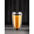 Miniatyrbild 1 av 4: Set 2 gobelets BODUM - Pavina To Go - Dubbel väggplast - Tätslutande lock - 40 cl - Transparent Transparent