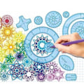 Miniatyrbild 2 av 5: Spirograph - Spirograph Original: Spirograph for Children 8 Years | Ritsats för barn | Mandala barn | Junior Spirograf | 30 stycken | Flerfärgad
