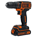 Pikkukuva 1 / 4: Akkuporakone - Black+Decker - 18V - 1 1,5Ah akku - Kompakti ja kevyt