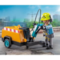 Miniatyrbillede 3 af 6: PLAYMOBIL 71752 Arbejder med mejselhammere og signalering, Action Heroes, Byggeri, 14 dele, Fra 4 år Flerfärgad