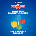 Pikkukuva 3 / 6: Magneettiblokit - GEOMAG - Magicube 132 - 7 osaa - Painetut eläimet - Mukana kortit