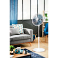 Pikkukuva 5 / 5: ROWENTA Turbo Essential Jalustatuuletin, Tehokas, Suunniteltu, Kestävä, Tehokas, Ympäristöystävällinen, 3 nopeutta VU3110F0