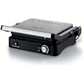 Miniatyrbillede 1 af 2: Ariete 1934 2000 W sandwichmaskine, maksimal non-stick og bedre rengøring, åbning ved 180 ° C (2000 W)