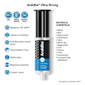 Miniatyrbillede 3 af 4: To-epoxy lim - ARALDITE - Standard - 24 ml - Langsom hærdning - Høj styrke