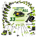 Miniatyrbild 2 av 3: Batteridriven häcksax - Fieldmann - FZN 70202-0