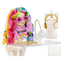 Miniatyrbillede 2 af 6: Rainbow High Cristal Poupée Mannequin 27 cm - Amaya Regnbåge