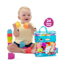 Miniatyrbillede 1 af 3: Play&Sense Soft Blocks Block Game 24 uds Flerfärgad