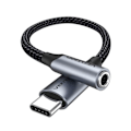 Pikkukuva 3 / 6: Type-C kuulokkeiden sovitin 3,5 mm:stä 3,5 mm:iin DAC:lla - Vention (BGJHA) - Harmaa
