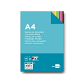 Miniatyrbillede 3 af 4: Multifunktion liderpapel farvepapir a4 80g/m2 sortiment 25 farver pakke 100 ark