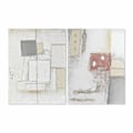 Pikkukuva 1 / 3: kehys 90 x 3,7 x 120 cm moderni abstrakti (2 kpl)