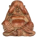 Miniatyrbillede 2 af 2: Statue - Buddha Collection - Sabiduria - Diverse modeller - 12 x 11 x 9,5 cm