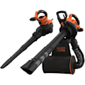 Miniatyrbillede 1 af 6: BLACK+DECKER Ledningsbaseret støvsuger, blæser og nedbryder - BEBLV300-QS - 3000 W - 72L pose - Bi-rørsystem Orange, Svart