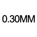 Miniatyrbillede 2 af 2: Filtpen - Sakura - Arkivblek - Meget fin spids 0,3 mm - Sort - Unisex sort