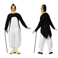 Pikkukuva 1 / 2: Aikuisten Pingviinipuku ATOSA - Koko 2 - Mies - Polyesteri - Musta ja valkoinen Sort og hvid