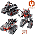 Miniatyrbillede 2 af 2: Fjernstyret robot - COLORBABY - iM.Master 85456 - 3 i 1 - 419 dele - Bluetooth kontrol 2,4 GHz