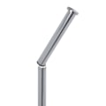 Miniatyrbillede 3 af 4: WENKO 2-i-1 toiletpapirholder, toiletpapirholder og toiletpapirholder, stål, 21x55x17 cm, blank