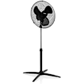 Miniatyrbillede 1 af 3: Tristar Black Piedestal Fan VE-5756-3 Hastighed - Oscillerende - Justerbar højde og hoved - 56,82 dB Svart