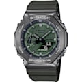 Miniatyrbild 3 av 4: Klocka - Casio - GM-2100B-3AER - Kvarts - Analog - Grönt plastband Grön