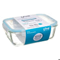 Pikkukuva 2 / 4: Clipeat Box - AC-DÉCO - 23 x 16,5 x 8,5 cm - Läpinäkyvä lasi - Tilavuus 1,73L Transparent