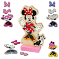 Pikkukuva 1 / 2: Palapeli Colorbaby - 48727 - WOOMAX Disney Jgo Puiset vaatteet 22 x 30 cm - Minnie, Mekot