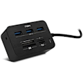 Pikkukuva 2 / 2: NOX USB 3 Complete Card Reader -NXLITERDRONE- USB HUB ja kortinlukija, yhteensopiva useimpien korttien kanssa, USB 3.0,