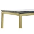 Miniatyrbillede 3 af 4: sidebord 40 x 46 x 65 cm sort guld marmorjern