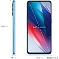 Miniatyrbillede 4 af 6: OPPO Find X3 Lite 5G 128GB Blå Blå