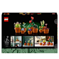 Miniatyrbild 6 av 6: LEGO® Icons 10329 Miniatyrväxter, botanisk samling 9 konstgjorda växter med blommor, heminredning Terrakotta