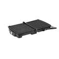 Miniatyrbillede 5 af 5: Grill, Kontaktgrill, Højderegulerbar, 180° Åbning, Non-stick Plader MPM MGR-09M 2000W Sort/Sølv 00149