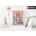 Miniatyrbillede 3 af 6: Puzzle med 1000 brikker i Hippie stil / Cha cha Pop, fra 14 år, kvalitets-puzzle, Kunstnerkollektion, 12001443, Nathan