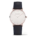 Miniatyrbillede 1 af 2: Ur - Paul Hewitt - PH-SA-R-ST-W-11M - Ø 39 mm - Læder - Kvarts - Unisex Blå, Rosa