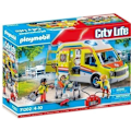Pikkukuva 1 / 6: PLAYMOBIL 71202 Ambulanssi valo- ja äänitehosteilla, City Action Rescuers Flerfärgad