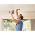 Miniatyrbillede 3 af 4: BLACK+DECKER BDCD8-QW trådløs skruetrækker - 7,2V - 1 Li-ion batteri - USB oplader inkluderet Orange og sort