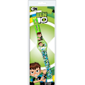 Pikkukuva 2 / 2: Kello - Cartoon Network - Ben 10 - Nylon - 30 cm - Vihreä - Poika Grön