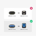 Pikkukuva 3 / 3: USB-kaapeli - LINDY - 43227 - USB 3.2 Gen1 - 10 m - USB-A uros, USB-B uros