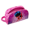 Miniatyrbillede 2 af 3: Toilettaske - Lady Bug - Fuchsia - 26 x 16 x 9 cm - 300D Polyester - Blød Fuchsia