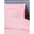 Miniatyrbild 2 av 4: Sängkläder - 1 påslakan 220 x 240 cm + 2 örngott 60 x 60 cm - Satin 100% bomull - Rosa Rosa