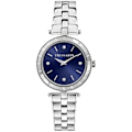 Miniatyrbillede 1 af 2: Dameur - TRUSSARDI - T-Shiny - Analog - Sort stål - 34 mm - Vandafvisende 5 ATM Svart