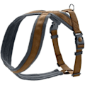 Miniatyrbillede 2 af 2: Hundesele - HUNTER - London Comfort - Polstret polyester - Blød - Str. XS-S kastanj
