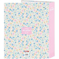Miniatyrbillede 2 af 2: Bindemiddel - BLACKFIT8 - Blossom - 4 ringe - 27 x 6 x 33 cm - Pastelfarve