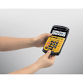Miniatyrbillede 2 af 4: Bordregner - CASIO - WM-320MT-W-EC - Solcelledrevet - Sort / Gul
