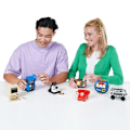 Miniatyrbillede 4 af 6: Byg set - ZURU - Retro - 221 dele - 6 designs - Nostalgisk stemning