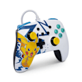 Pikkukuva 3 / 3: Langallinen ohjain - PowerA - Nintendo Switch - Pikachu Korkea Jännite - Valkoinen - Keltainen Gul