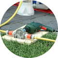 Miniatyrbillede 5 af 6: wolfcraft - Metalkasse pumpe til boremaskine - Effekt 3000 l/h - ref. 2200000 Silver