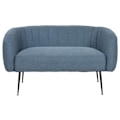 Miniatyrbillede 1 af 6: HOLM 2-personers sofa Blå