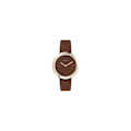 Miniatyrbillede 1 af 2: Dameur - Furla - R4251110508 - Quartz - Læder - 34 mm Brun