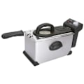 Miniatyrbillede 1 af 4: Fritøse - Mx Onda - MX-FR2127 - 3 L - Sort - Rustfrit stål - 2300 W Svart, rostfritt stål