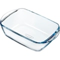 Miniatyrbillede 4 af 5: Plat air fryer - PYREX - 1450143 - rektangulær - i borosilikatglas - 23 x 15 cm TRANSPARENT